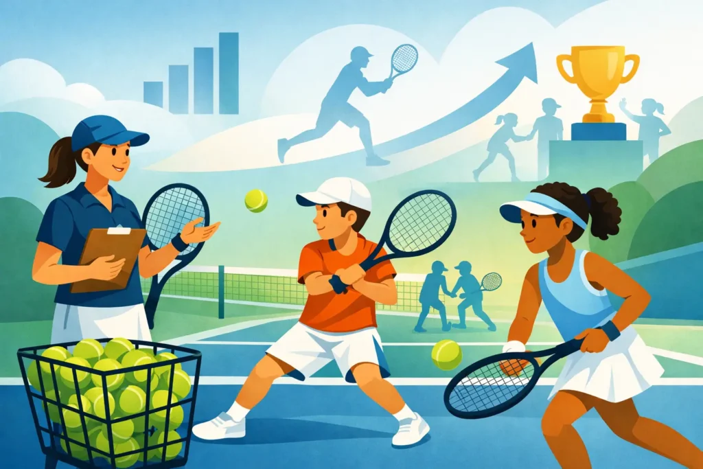 How Junior Tennis Programs Build Better Players