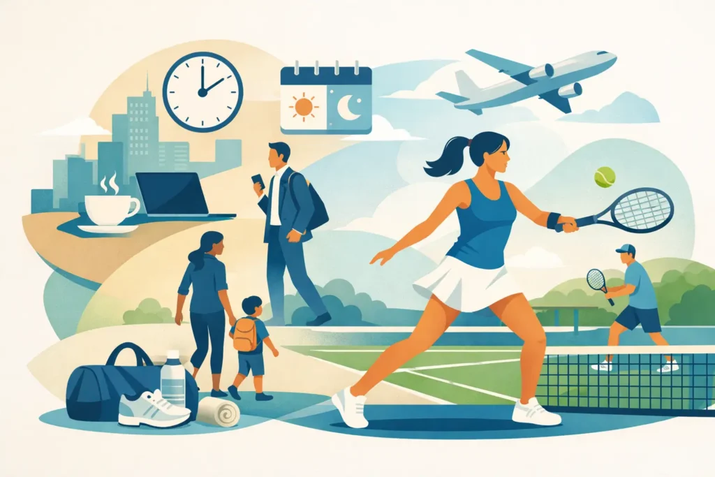 Drop In Tennis Classes That Fit Real Life