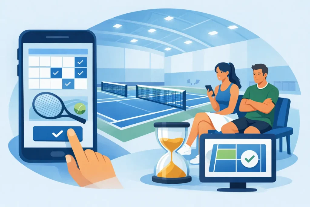 How to Book Indoor Court Time Without the Wait
