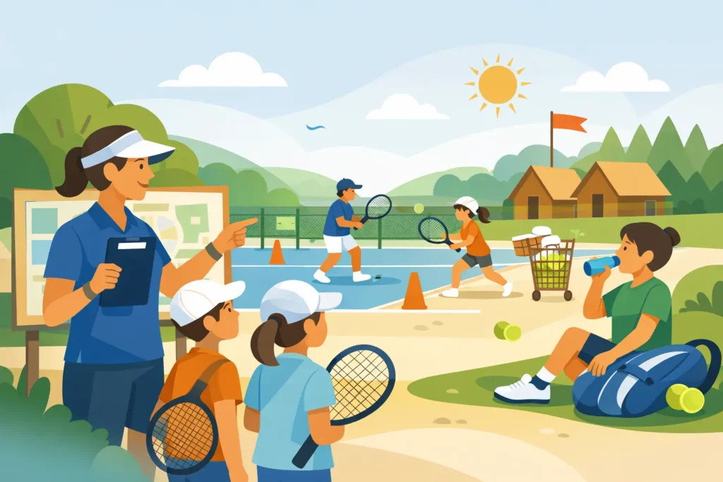 How to Choose a Summer Tennis Camp for Kids