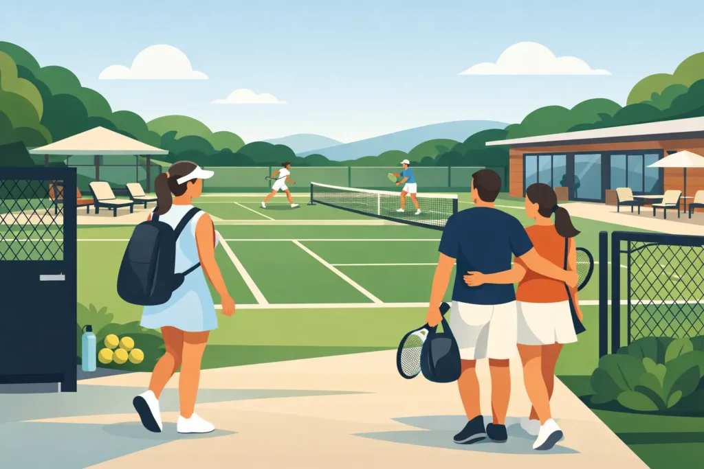Why a No Membership Tennis Club Works