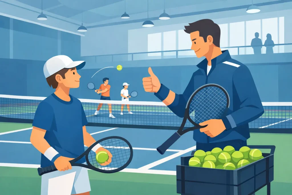 How to Build Junior Match Confidence in Tennis