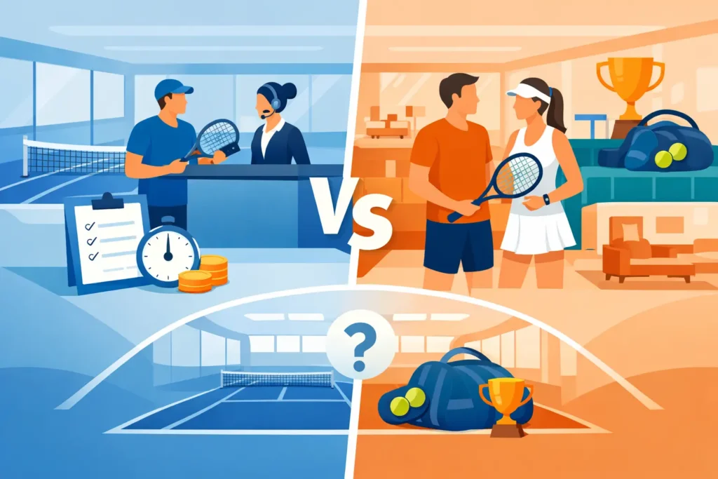 Indoor Court Rental Versus Membership or Both?