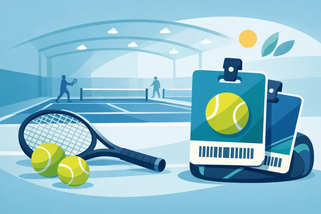 Seasonal Passes for Reliable Indoor Tennis