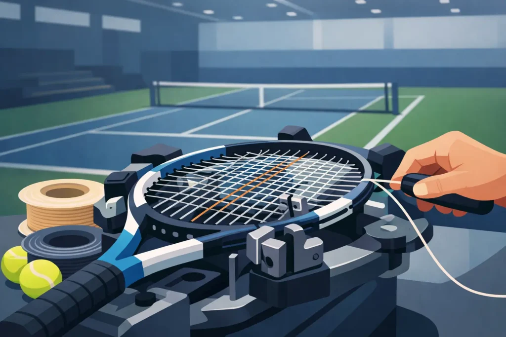 Tennis Stringing for Better Feel and Control
