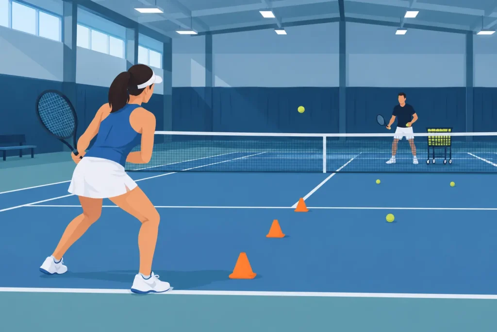 Best Indoor Tennis Drills for Consistency