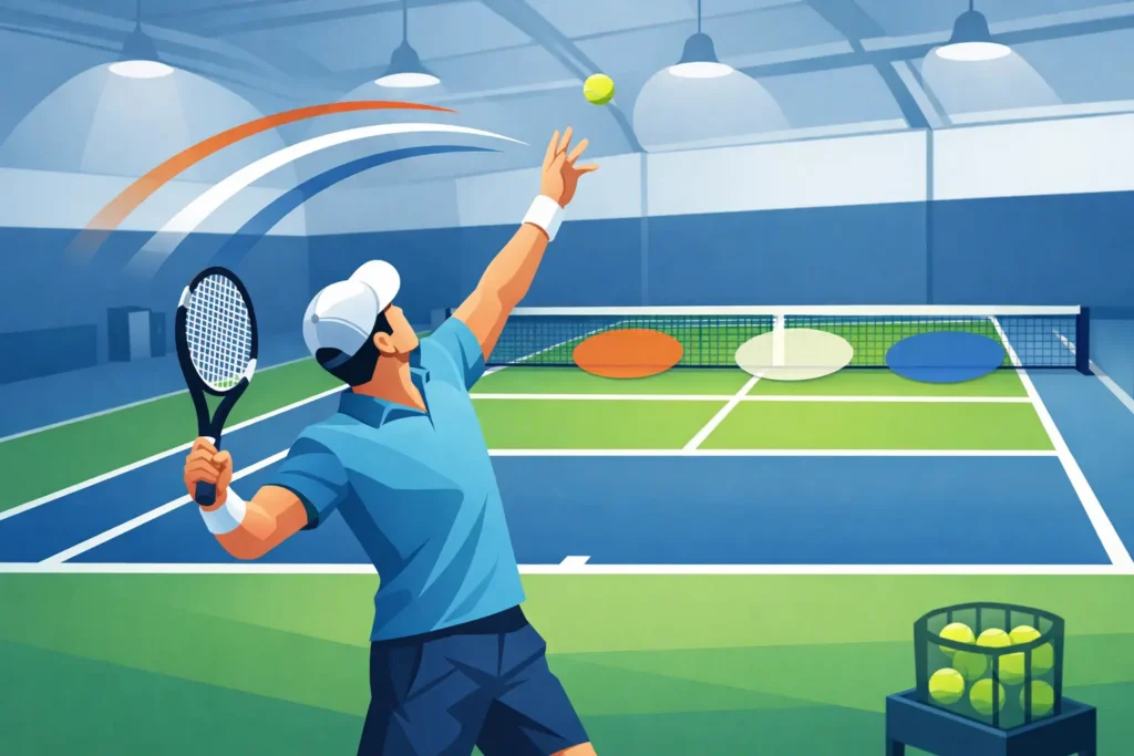 How to Improve Tennis Serve Placement with Purpose