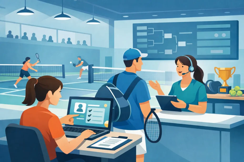 Tennis Tournament Registration Without the Stress