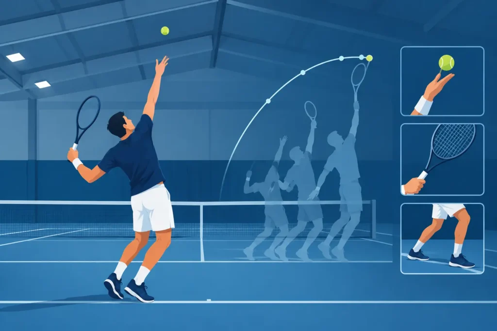 Tennis Serve Analysis for a More Reliable Serve